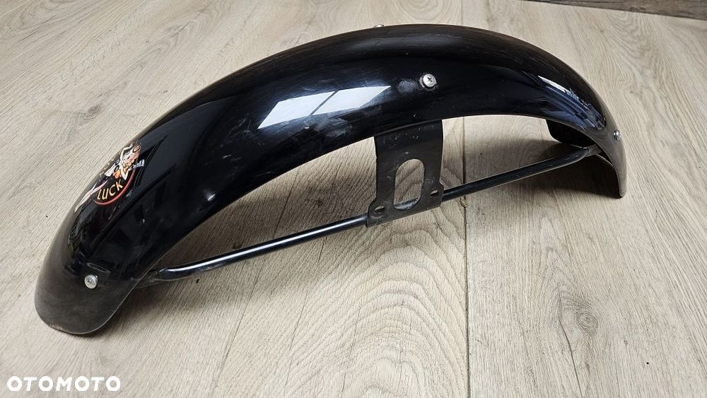 Przedni Błotnik Motocyklowy Metalowy Custom Retro - 4