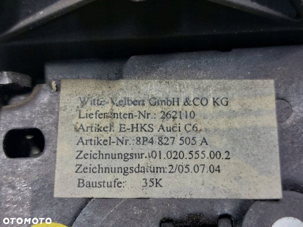 ZAMEK KLAPY BAGAŻNIKA + KLAMKA AUDI A4 B7 KOMBI 8P4827505A 8P4827574 - 3