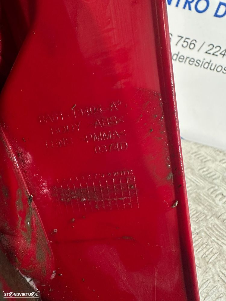 .Conjunto Farolins Farolim Traseiro Trás Esquerdo Direito Originais Ford Fiesta Mk6 VI 6 2008 - 2012 - 15