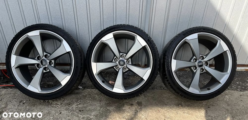 FELGI 5X112 19 8W0601025 CG AUDI SPORT ROTOR ALUFELGI 245/35 19 MIECHELIN PILOT SPORT 5 *