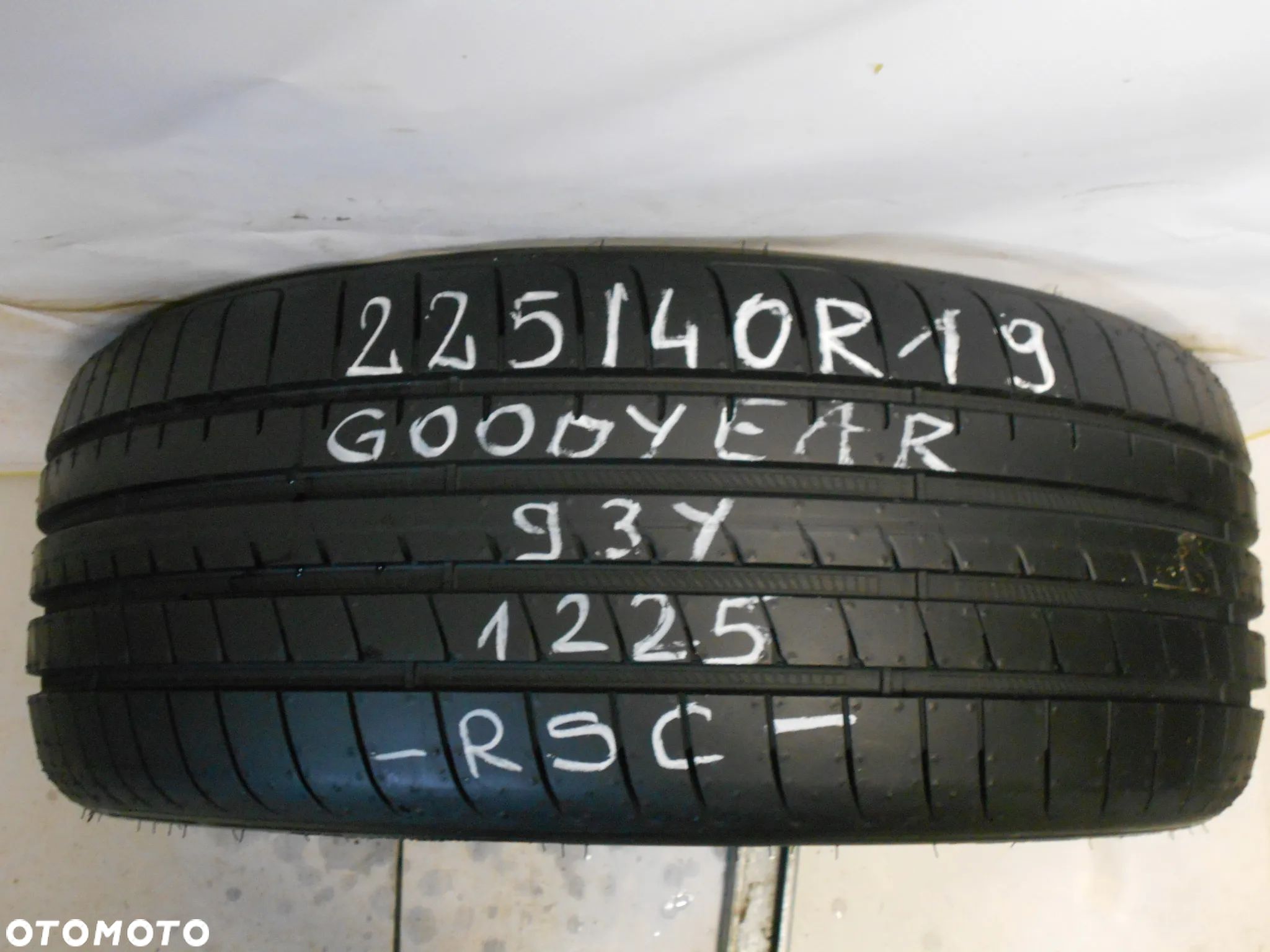 OPONA POJEDYNKA 225/40R19 GOODYEAR EAGLE F1 ASYMMETRIC 3 DOT 1225 7.9MM - 1