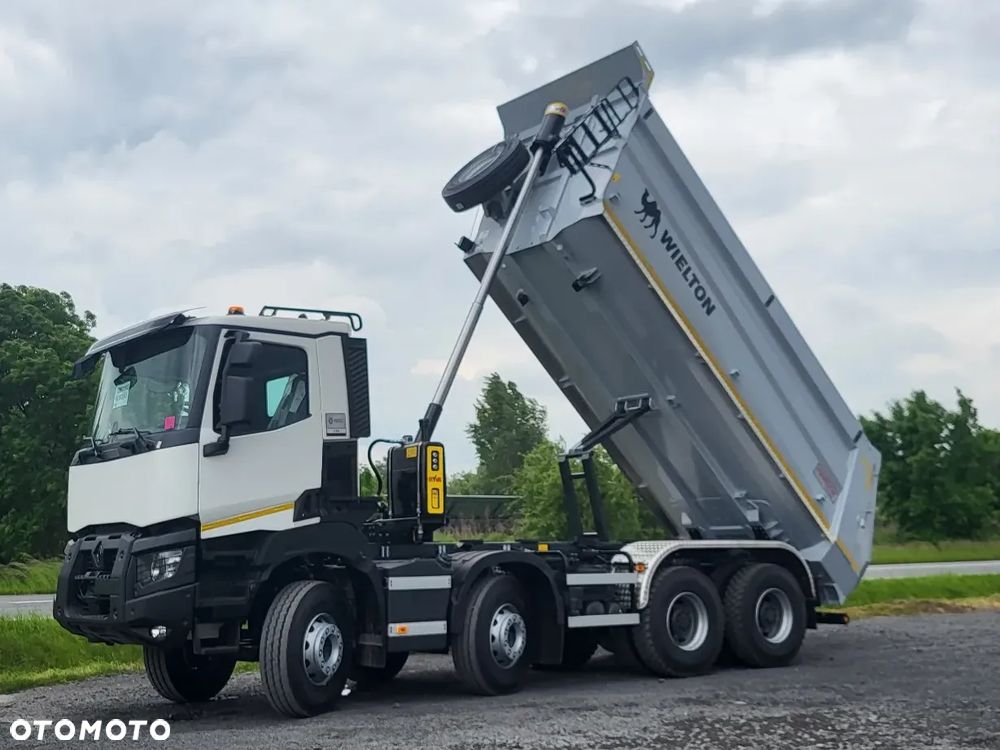 Renault 8x4 || Zabudowa Wywrotka HPV 18m3 Wielton - 10