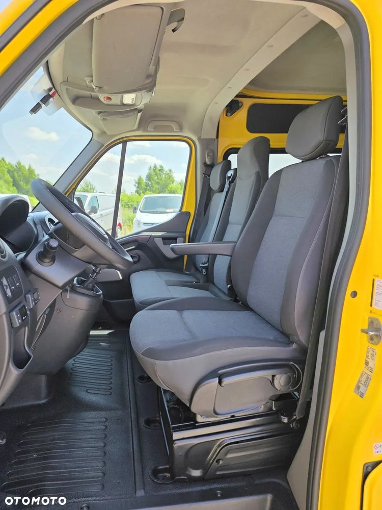 Renault MASTER 2,3 DCI 145 KONNA DOKA BRYGADÓWKA 6 OSOBOWA MAX BLASZAK L3H2 KLIMA 2 X WEBASTO KAMERA NAVIGACJA 179T/KM PRZEBIEGU GWARANCJA - 10