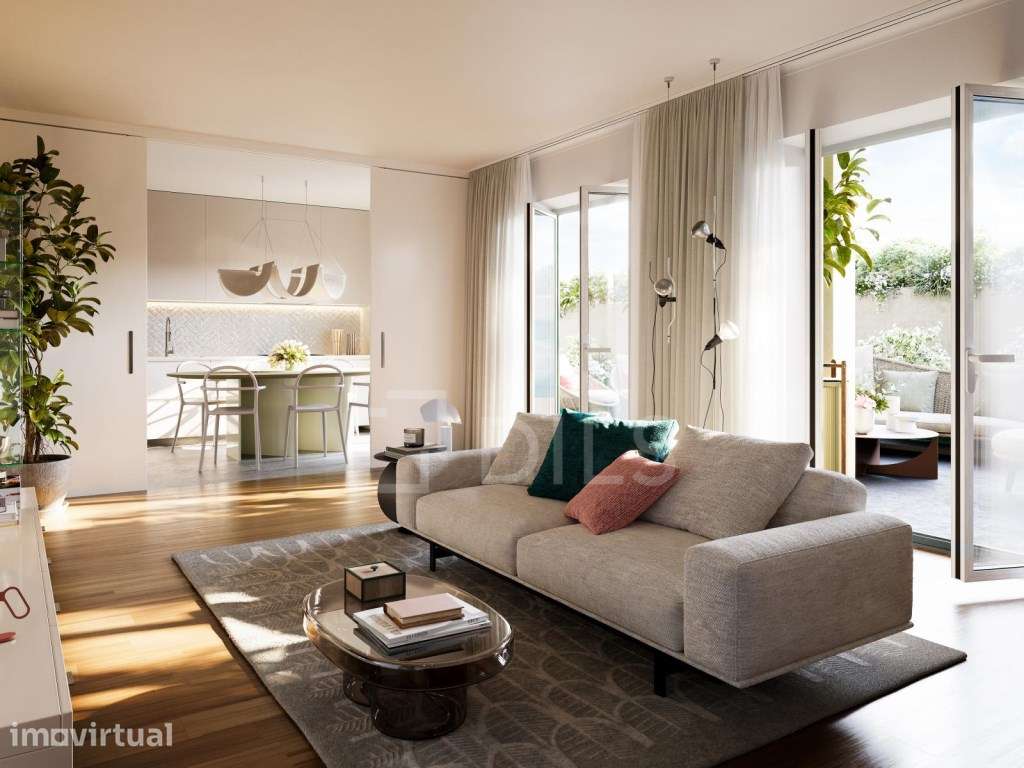 Apartamento T2, com varanda, em novo empreendimento, na Amadora - Grande imagem: 2/46