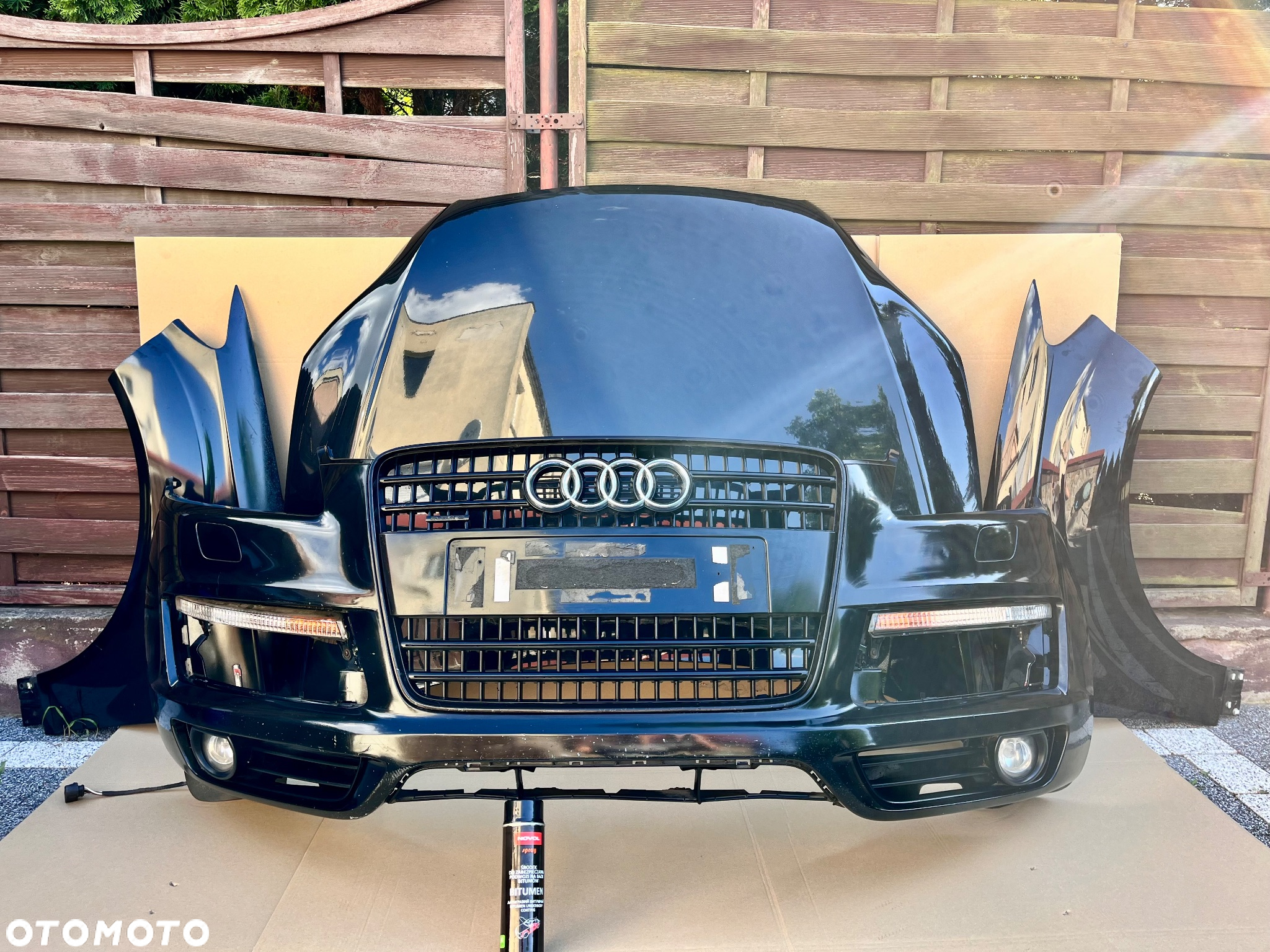 Audi Q7 S-LINE 4L Maska Zderzak Błotnik Kompletny przód - 2