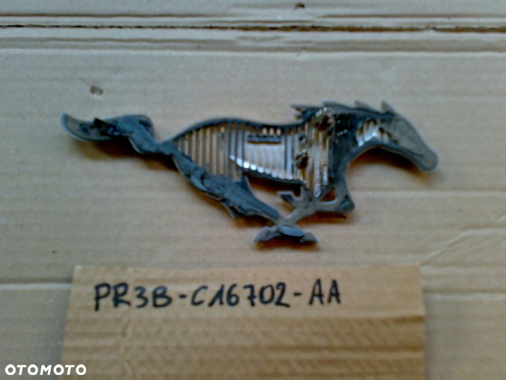 ford mustang vii mk7 2024 - znaczek emblemat na klapę tył - 2