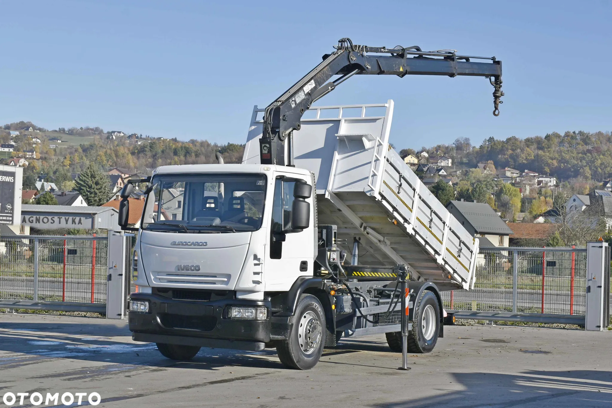 Iveco Eurocargo 180E28* WYWROTKA 4,40 m + HIAB 122 B-2 DUO * STAN BDB - 2