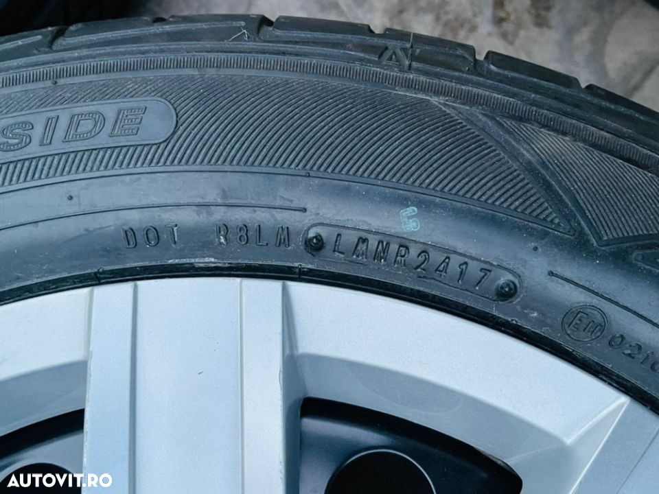 Jante Volkswagen Passat cu anvelope vara , noi, 17 inch, originale - 7