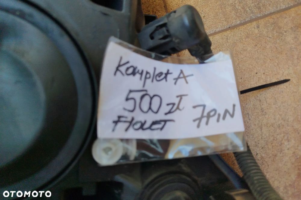 lampa przód prawa + lewa (prawie Nowe) komplet "A" 7PIN + wtyczki do Fiat Ducato III boxer jumper II 06-14r - 12