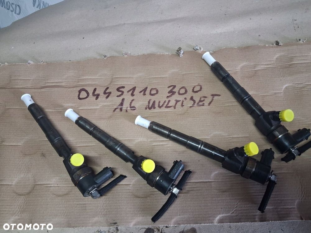 Wtrysk wtryskiwacz Fiat Alfa Opel Lancia 1.6 JTD 0445110300 - 1