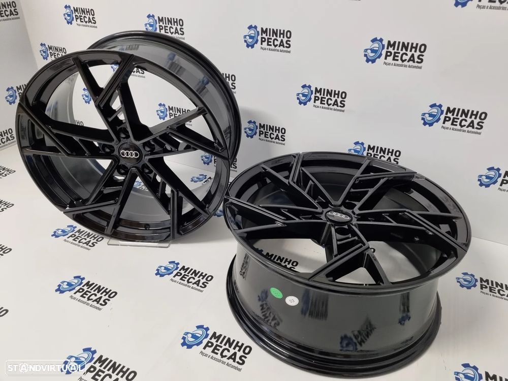 Jantes Look Audi ABT Legacy em 19 Preto Brilho (5x112) - 5