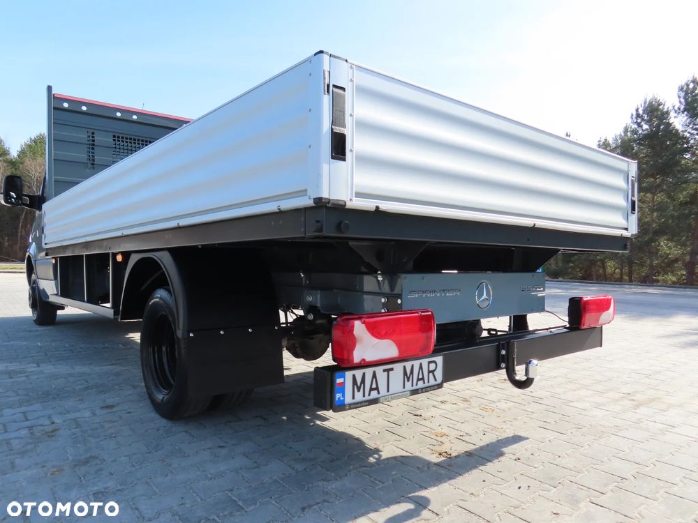 Mercedes-Benz Sprinter 519 CDI 190 KM Skrzynia Otwarta 4313 mm Długa 8.E.Palet Rozstaw Osi 4325 mm DMC 3500 Kg Ładowność 926 Kg WZMACNIANY HAK 3500 Stan Jak Nowy POLECAM - 19