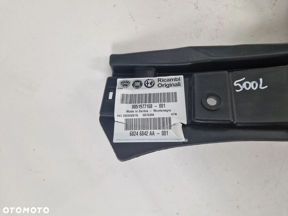 Prawy tylny ślizg zderzaka Fiat 500L - 2