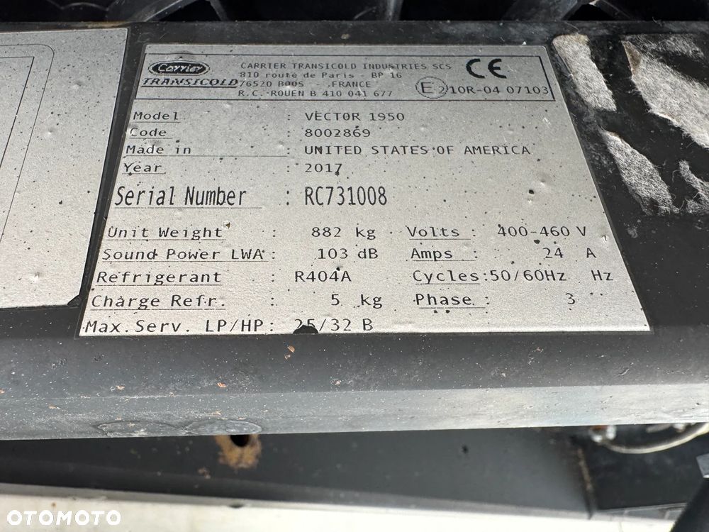 Krone Doppelstock ,Carrier Vector 1950,SAF, 2,70m, ŚCIANA 7 cm - 34