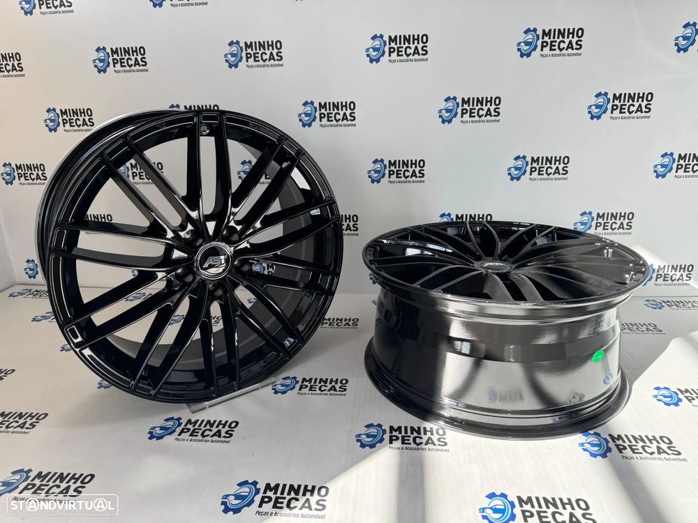 Jantes Look ABT (modelo 6140) em 19 (5x112) Preto Brilho - 4