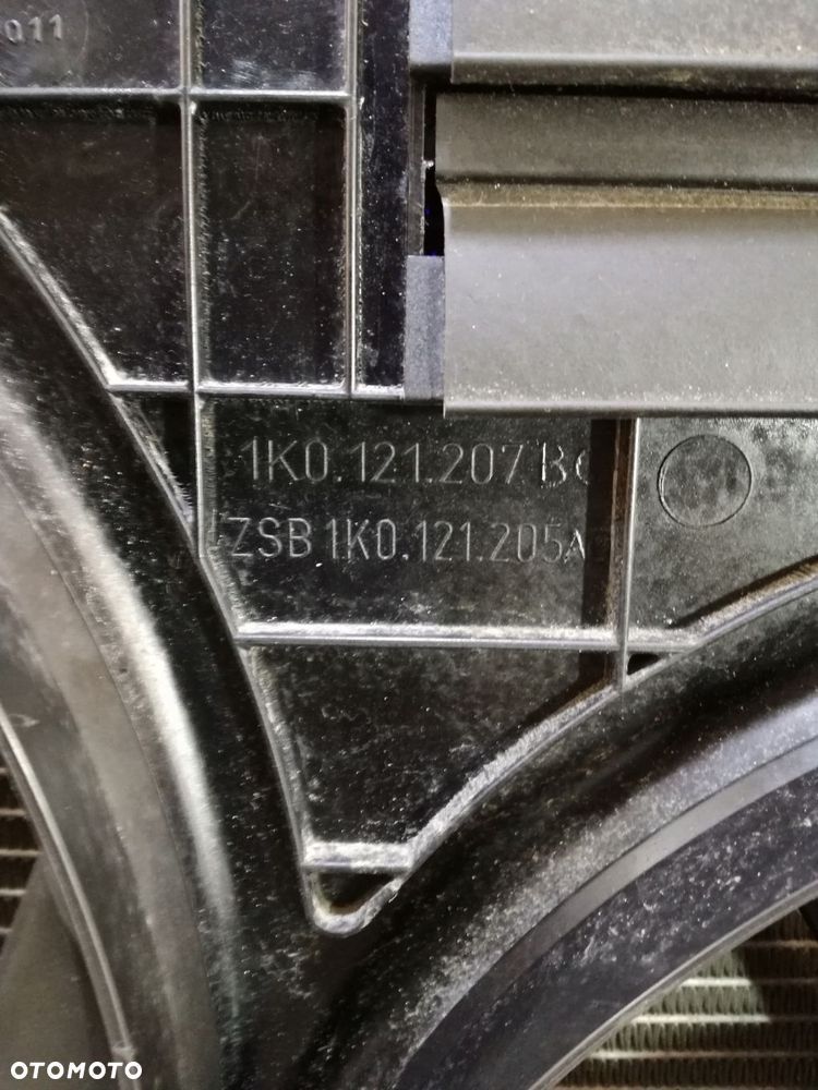 vw tiguan i 1 5n chłodnica wody wentylator 2.0 tdi 07/11 - 3
