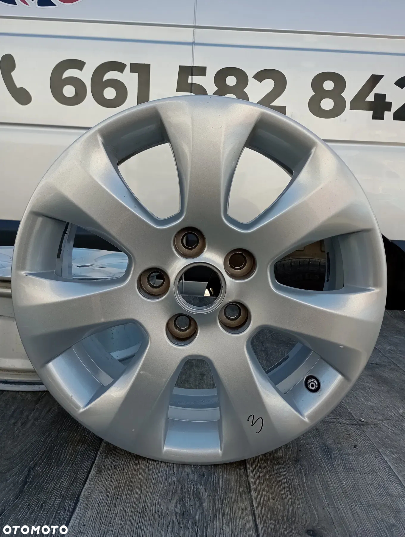 FELGA ALUMINIOWA 5X120 R17 7J ET41 67,1 BORBET GM OPO77K1 - 9