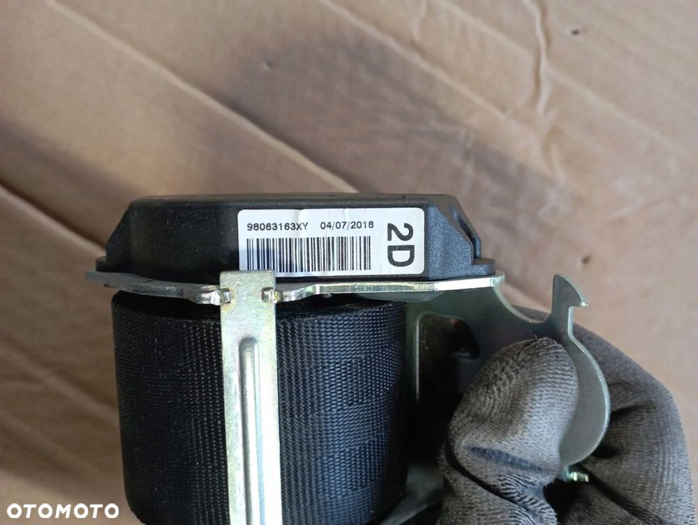 PEUGEOT 208 PAS BEZPIECZEŃSTWA PRAWY TYŁ 98063163XY - 3