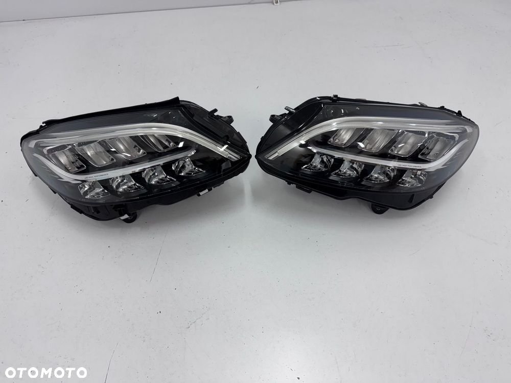 KOMPLET LAMP PRZÓD MERCEDES C KLASA W205 A205 LIFT LED HIGH PERFORMANCE - 1