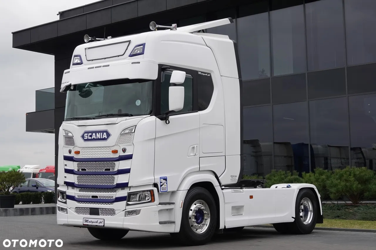Scania S 500 / RETARDER / KLIMA POSTOJOWA   / PRZÓD NA PODUSZKACH / OPONY 100% / ALUFELGI SPROWADZONA / PO KONTRAKCIE SERWISOWYM - 5