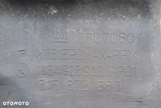 opel astra j rura przewód powietrza 1.3 1.7 2.0 cdti 13307080 - 2
