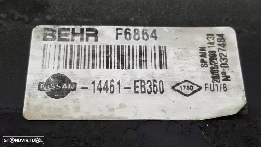 INTERCOOLER NISSAN PATHFINDER III 2008 -14461EB360 - 1