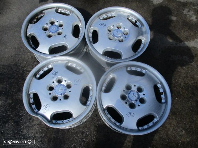 Jogo De Jantes JGJANT980 MERCEDES SLK W170 1997 2.3I 195CV 2P CINZA ET35 7.5X16 5X112 66.7Mm - 4