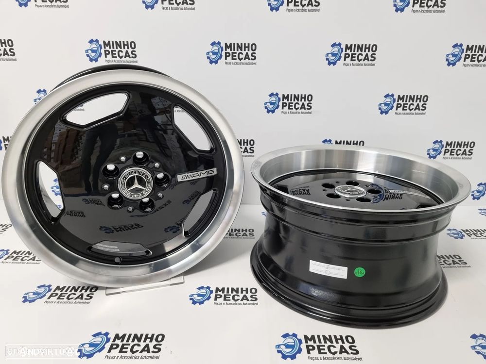 Jantes Mercedes Monoblock AMG em 17 Pretas - 4