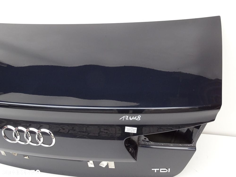 KLAPA TYŁ TYLNA BAGAŻNIKA LX5R AUDI A6 C7 4G 11-14r SEDAN - 6