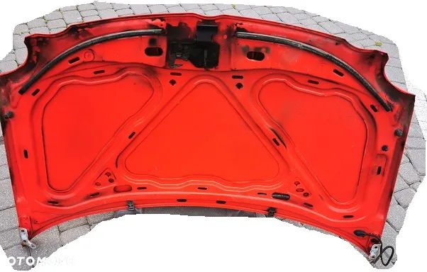 VW POLO 9N MASKA POKRYWA SILNIKA CZERWONA - 5