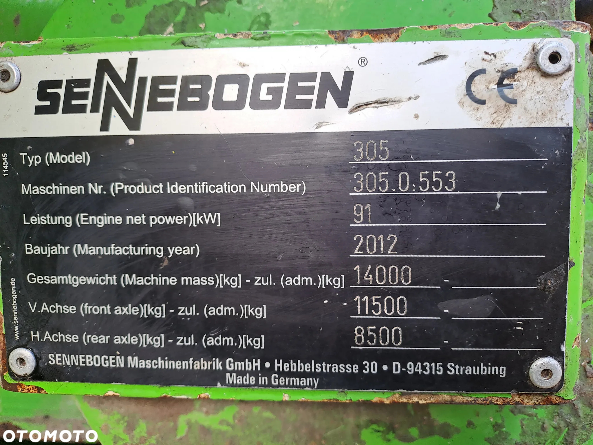 Sennebogen 305 - 3
