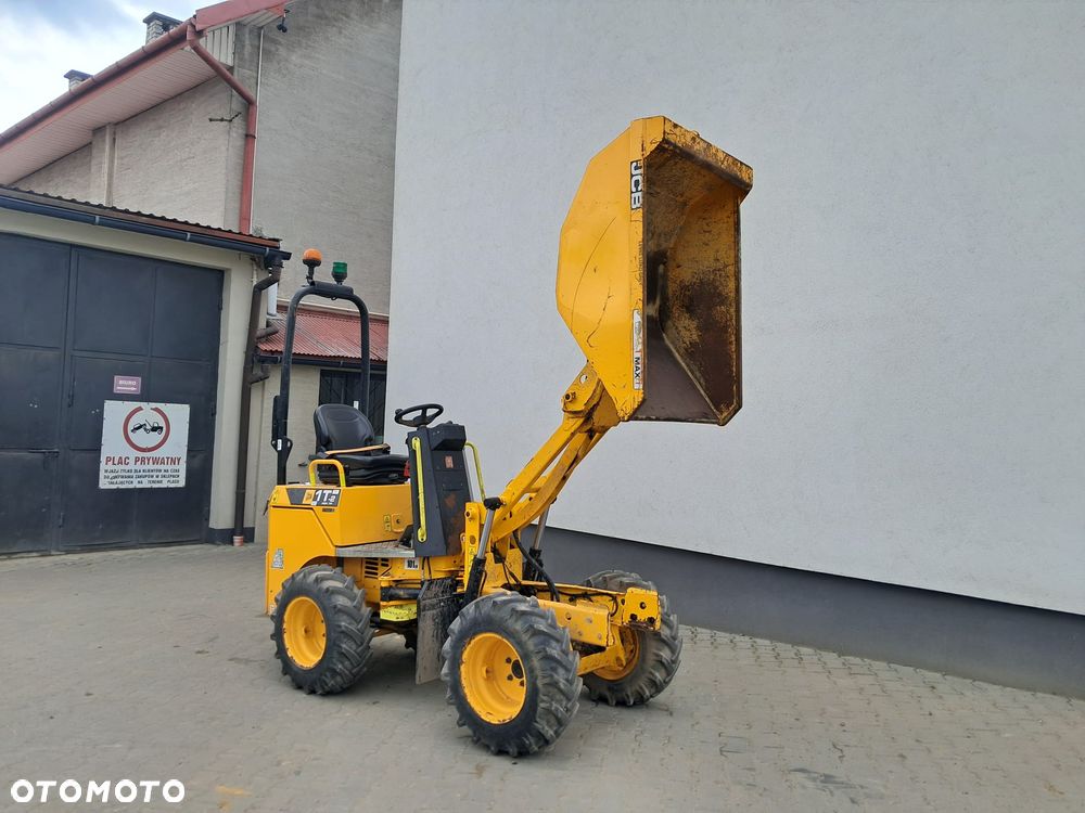 JCB 1T-2 Wozidło budowlane * Wysoki wysyp * 4x4 * hydrostat * Przegubowe * prod. Lipiec 2021 * 600 MTH*  silnik Perkins 3 cylindry 22KM *  szerokie opony 80% Terex HD1000 * Thwaites 1 ton * Ausa D85 AHA Wacker Neuson 1001 HIGH TIP Terenowe do wąskich przestrzeni 110cm całe w oryginale ładne zwinne 1 2 3 6 9 tony - 2