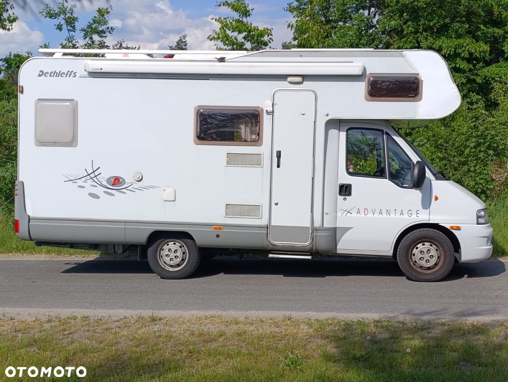 Fiat Ducato Dethleffs Alkowa Klimatyzacja Piętrowe łóżka Garaż - 8