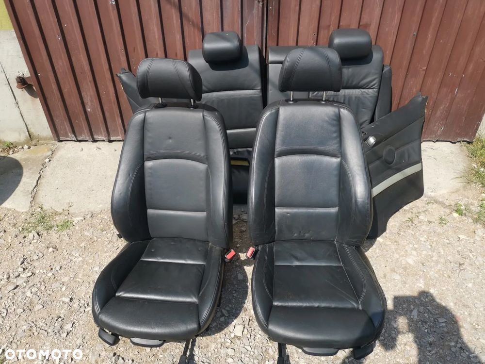 FOTELE SIEDZENIA BMW E92 SKÓRA EU - 2