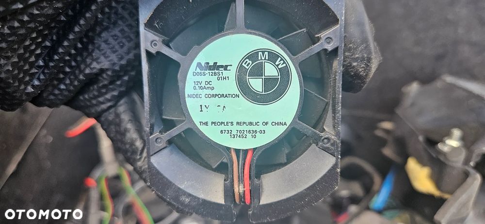 BMW 5 E60 7 E65 X5 E70 X6 E71 7 F01 6 F06 5 F10 F11 Wentylator fotela Wentylatorek fotela Wentylacja Wiatrak Wiatraczek  7056235 7021636 - 5