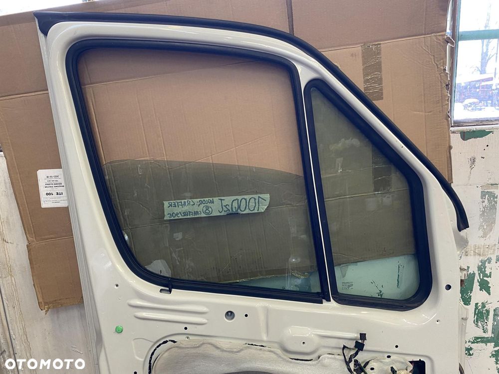 CRAFTER SPRINTER 906 06- DRZWI PRZEDNIE LEWE BIAŁE KOLOR CRAFTER bez rdzy - 9