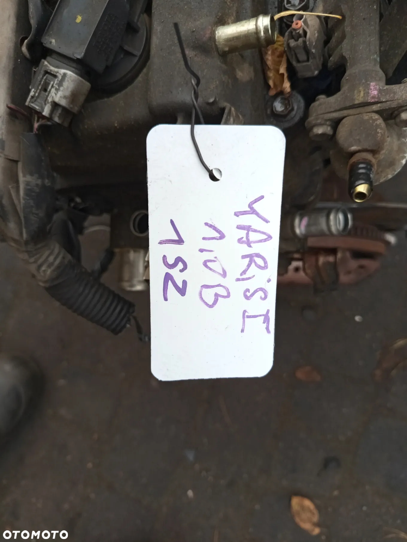SILNIK TOYOTA YARIS 99-05 1.0 1SZ-FE 50KW 68KM - 7