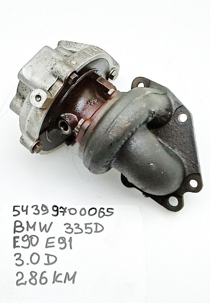 TURBINA 3.0 D 286KM M57 BMW 335D E90 E91 54399700065 - 4