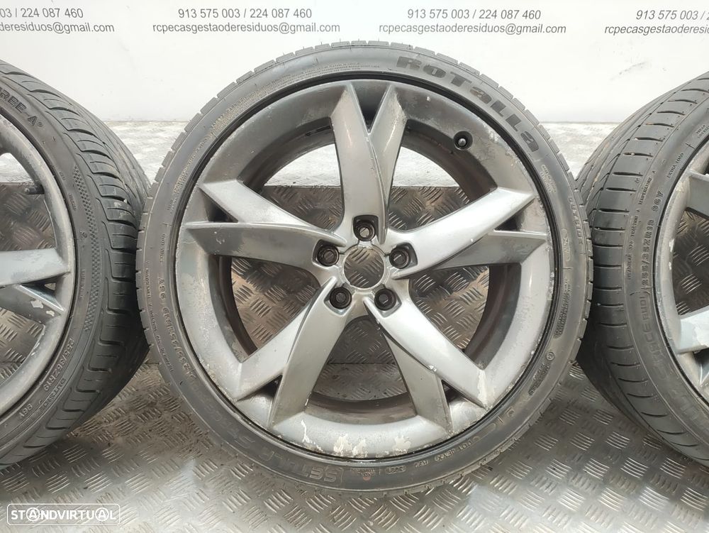 Conjunto Jantes 19 Y-Spoke S-Line Audi A5 8T 8,5J ET32 5x112 - 5