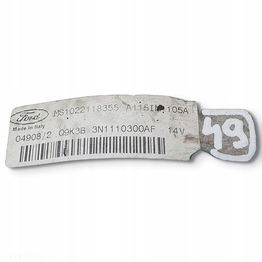 ALTERNATOR Ford Focus MK2 C-max 1.6 16V MS1022118355 3N1110300AF - 2