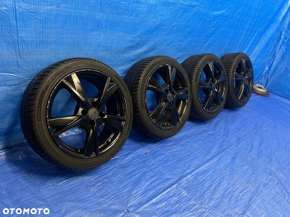 KOŁA KBA50616 KOŁO 17 FELGA ALUMINIOWE ALUSY 17" x 7J  4X100; 63,4mm 54,1mm KOMPLET ; OPONY ZIMOWE HANKOOK ; RENAULT VOLVO TOYOTA HYUNDAI KIA MAZDA SUZUKI NISSAN ITP. ORYGINAŁ - 2