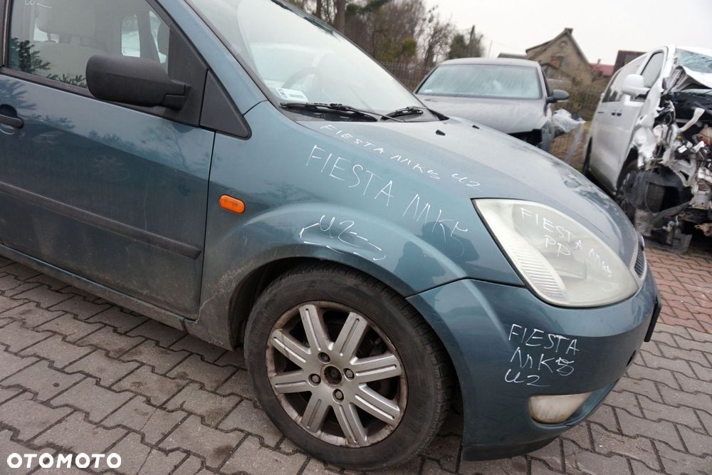 MASKA ZDERZAK BŁOTNIKI LAMPY FIESTA V MK5 U2  FORD 2002-2008 NEPTUNE GREEN PRZÓD KOMPLETNY - 10