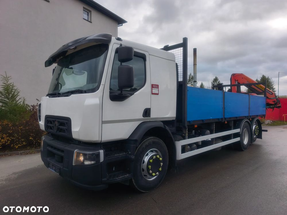 Renault Gama D 26.320 skrzynia hds palfinger PK15500 - 1