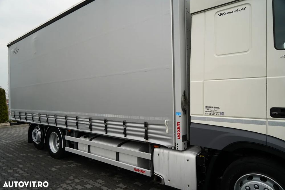 DAF XF 480 / SOLOWKA / SSC / 6X2 / PUNTE RELAXABILĂ / - 15