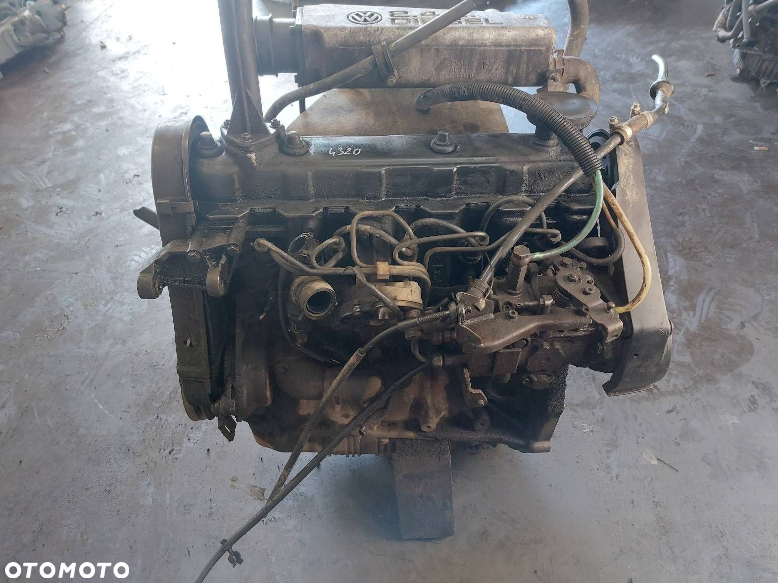 SILNIK KOMPLETNY DIESEL VOLKSWAGEN TRANSPORTER T4 AAB - 7
