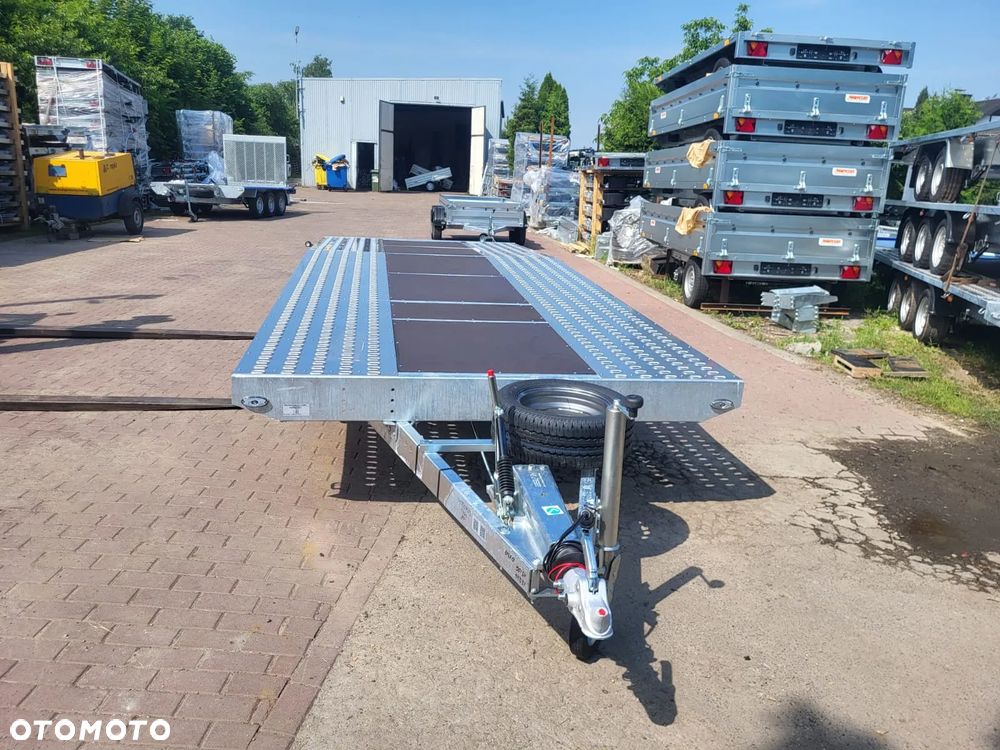 Niewiadów Przyczepa Niewiadów Jupiter NM 6x2,1m mocna rama spawana wypełnienie sklejka koła R13C - 11