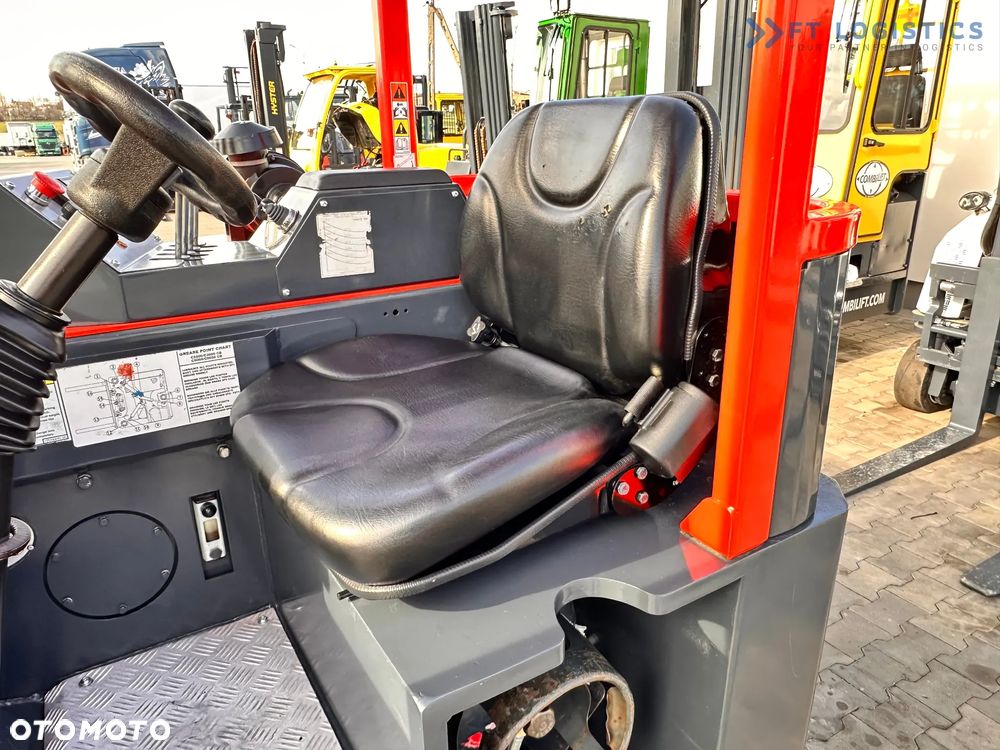 Combilift C3000CB / LPG / TRIPLEX / 5500MM / WOLNY SKOK / PRZESÓW + POZYCJONER WIDEŁ / JAK NOWY - 14