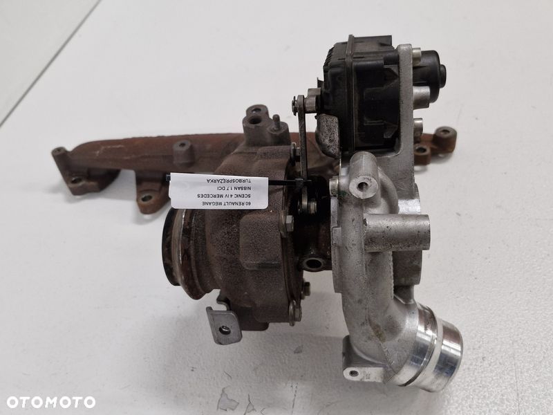 RENAULT MEGANE SCENIC 4 IV MERCEDES NISSAN 1.7 DCI TURBOSPRĘŻARKA TURBINA TURBO 144108640R 49180-19700 - 5