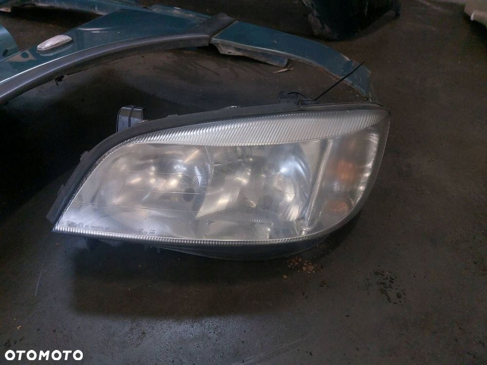 KOMPLETNY PRZÓD MASKA ZDERZAK BŁOTNIK LAMPA OPEL ZAFIRA A Z387 - 2