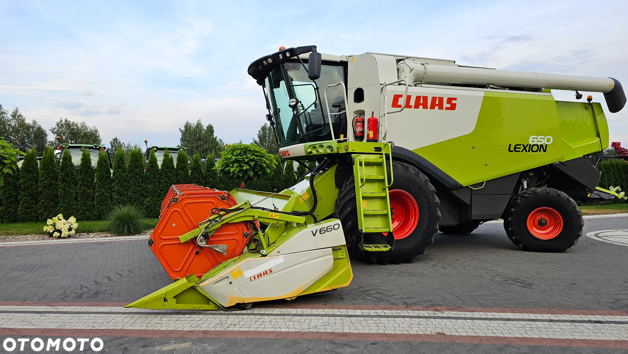 Claas Lexion 650 2011r. V 660 Orginał  Tucano 560  Kombajn do Zboża  Lexion 660 Tucano 450  Tucano 550 Lexion 550 - 17